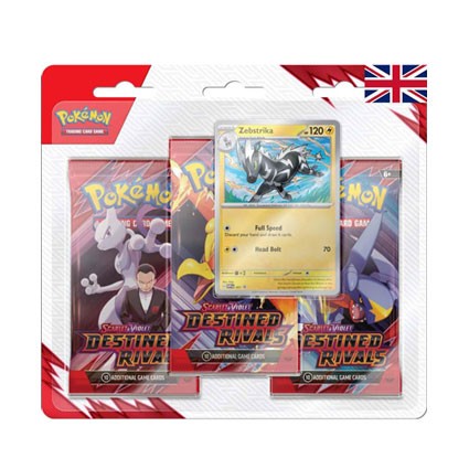 Pokémon TCG: Destined Rivals – 3 Pack Blister
