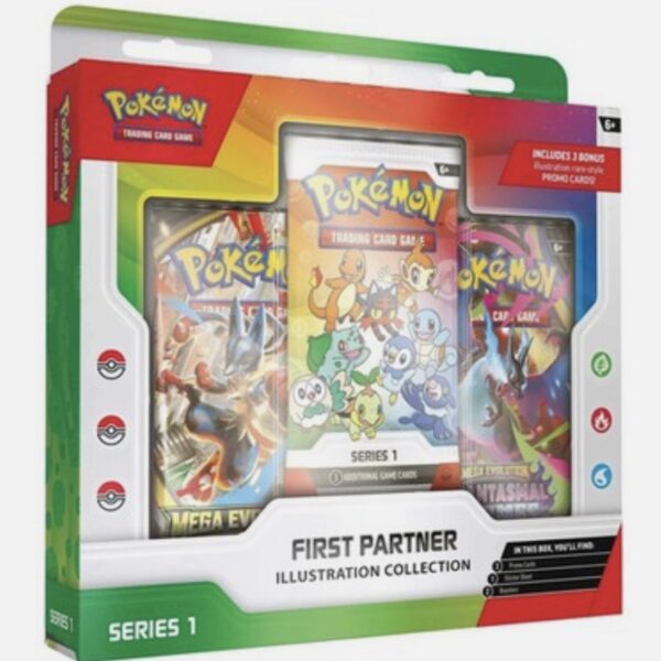 Pokémon TCG: First Partner Illustration Collection – Series 1
