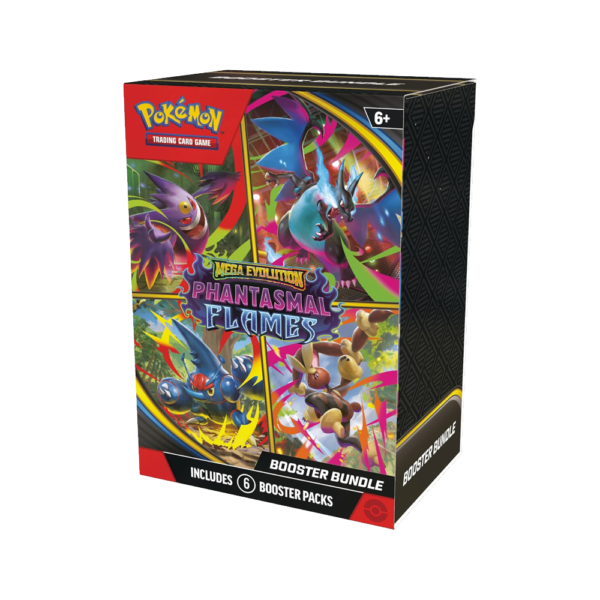 Pokémon TCG: Phantasmal Flames – 6-pack Booster Bundle