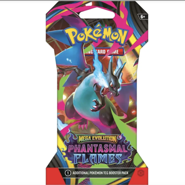 Pokémon TCG: Phantasmal Flames – Sleeved Boosters