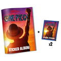 One Piece Sticker Album + 2 Packs