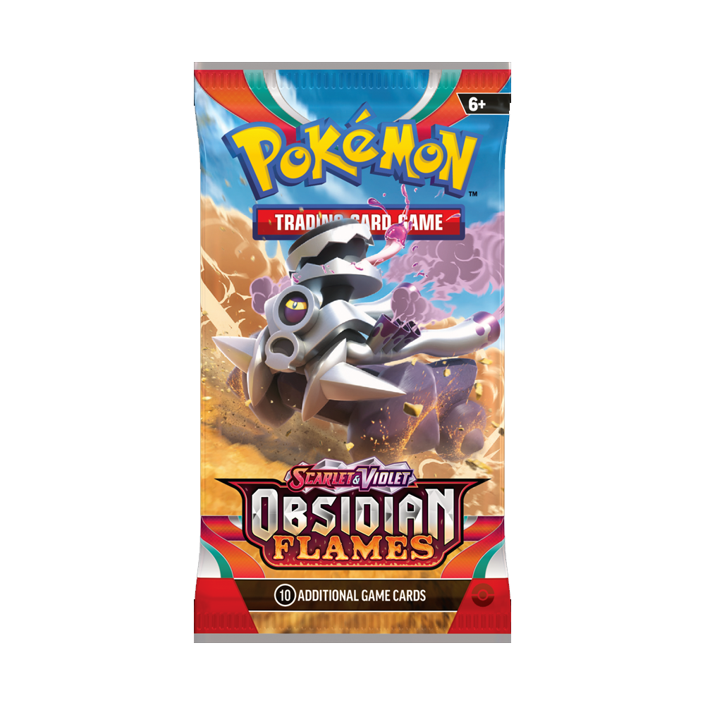 Pokémon TCG Obsidian Flames booster pack