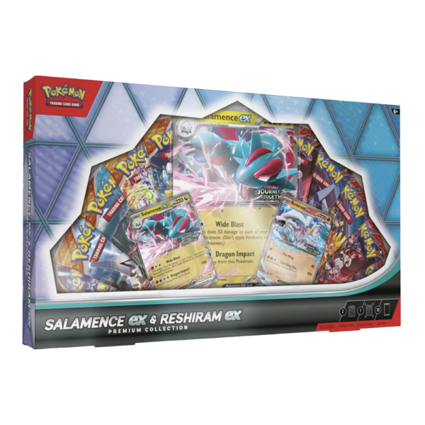 Pokémon TCG: Salamence ex & Reshiram – Premium Collection Box