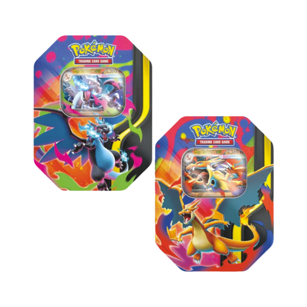 Pokémon TCG: Mega Charizard Ex – Tin