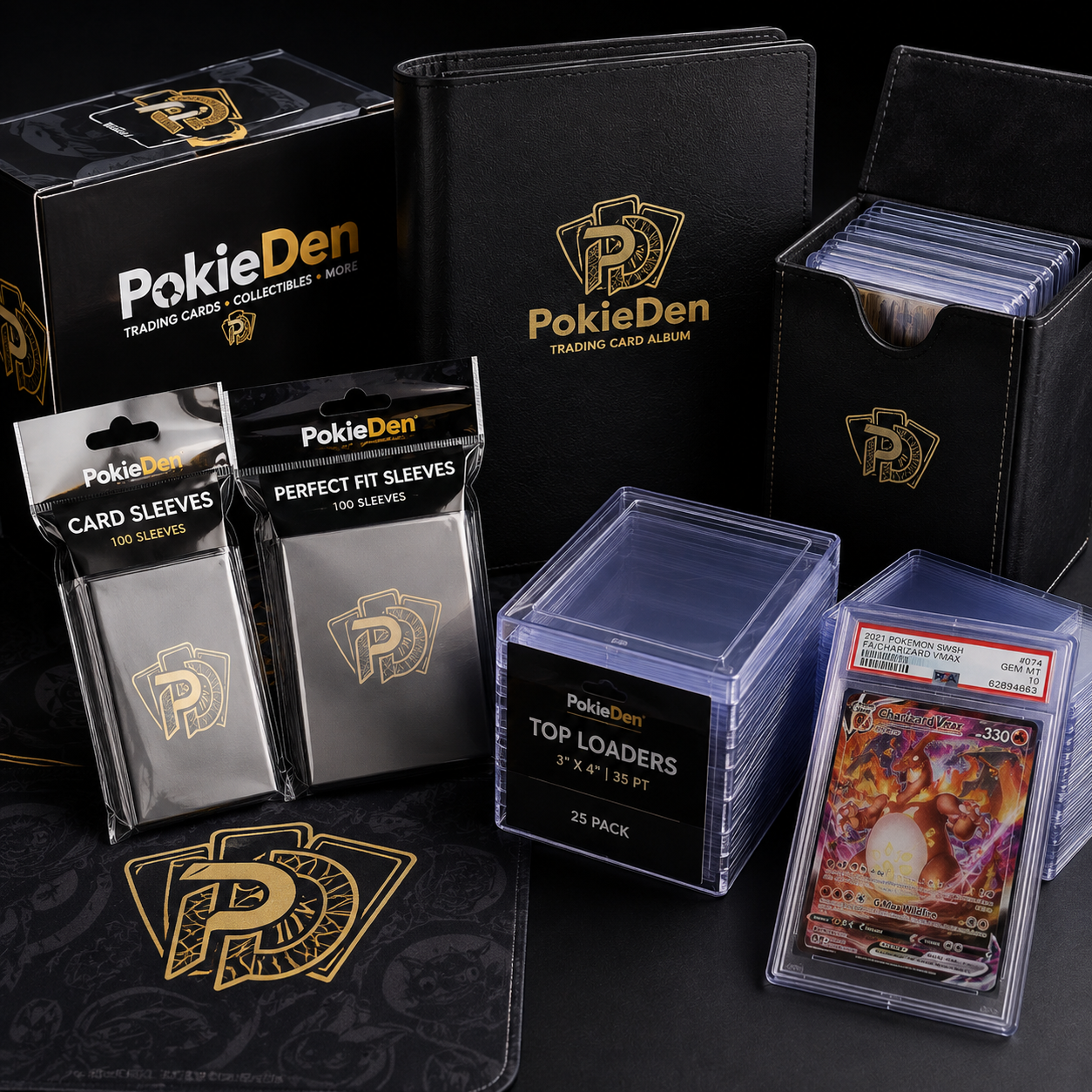 PokieDen trading card accessories